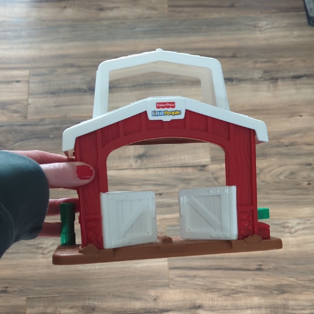 Fisher-Price Little People Barn Attachment.